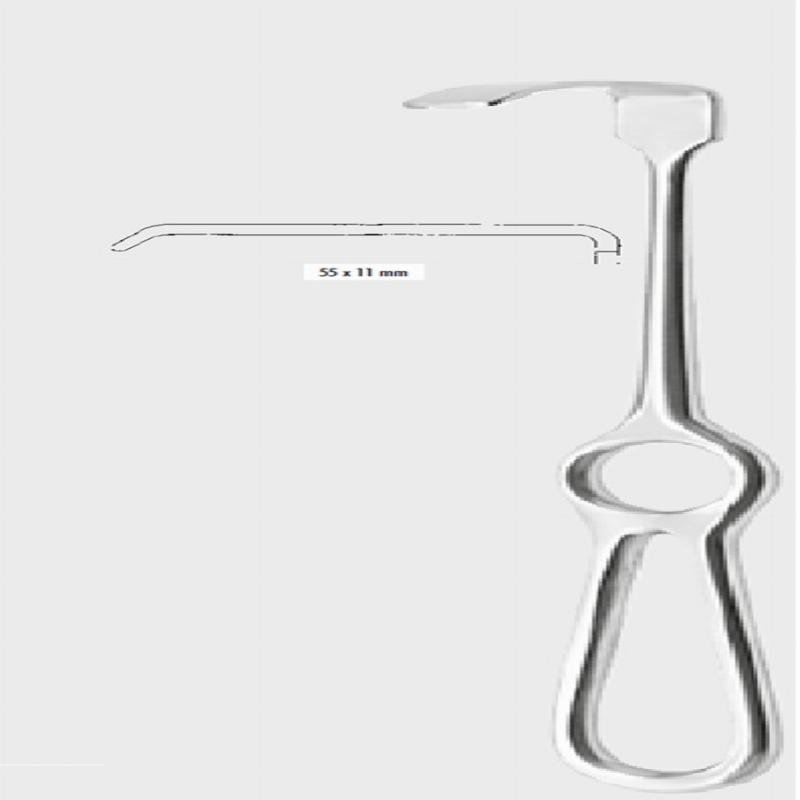 Ретрактор КОХЕР ЛАНГЕНБЕК (KOCHER LANGENBECK), 55х11 мм (mm)